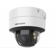 DS-2CE59DF8T-AVPZE 2 Мп купольная видеокамера с моторизованным вариофокальным объективом и технологией PoC серии ColorVu
