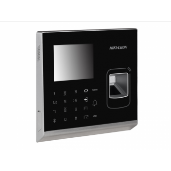Hikvision DS-K1T201MF Терминал доступа со встроенными считывателями Mifare карт и отпечатков пальцев