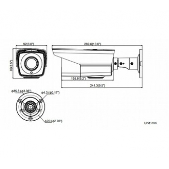 Видеокамера HIKVISION DS-2CE16D7T-IT3Z(2.8-12 mm) Видеокамера HIKVISION DS-2CE16D7T-IT3Z(2.8-12 mm)