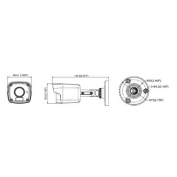 Видеокамера HIKVISION DS-2CE16F7T-IT(6 mm) Видеокамера HIKVISION DS-2CE16F7T-IT(6 mm)