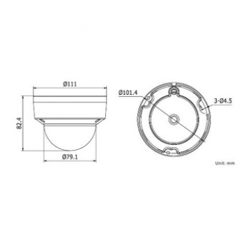 Видеокамера HIKVISION DS-2CЕ56D1T-VPIR (3.6 мм) Видеокамера HIKVISION DS-2CЕ56D1T-VPIR (3.6 мм)